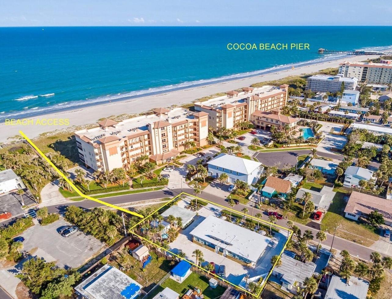Boutique Vacation Rental Complex At Beach Cocoa Beach Kültér fotó